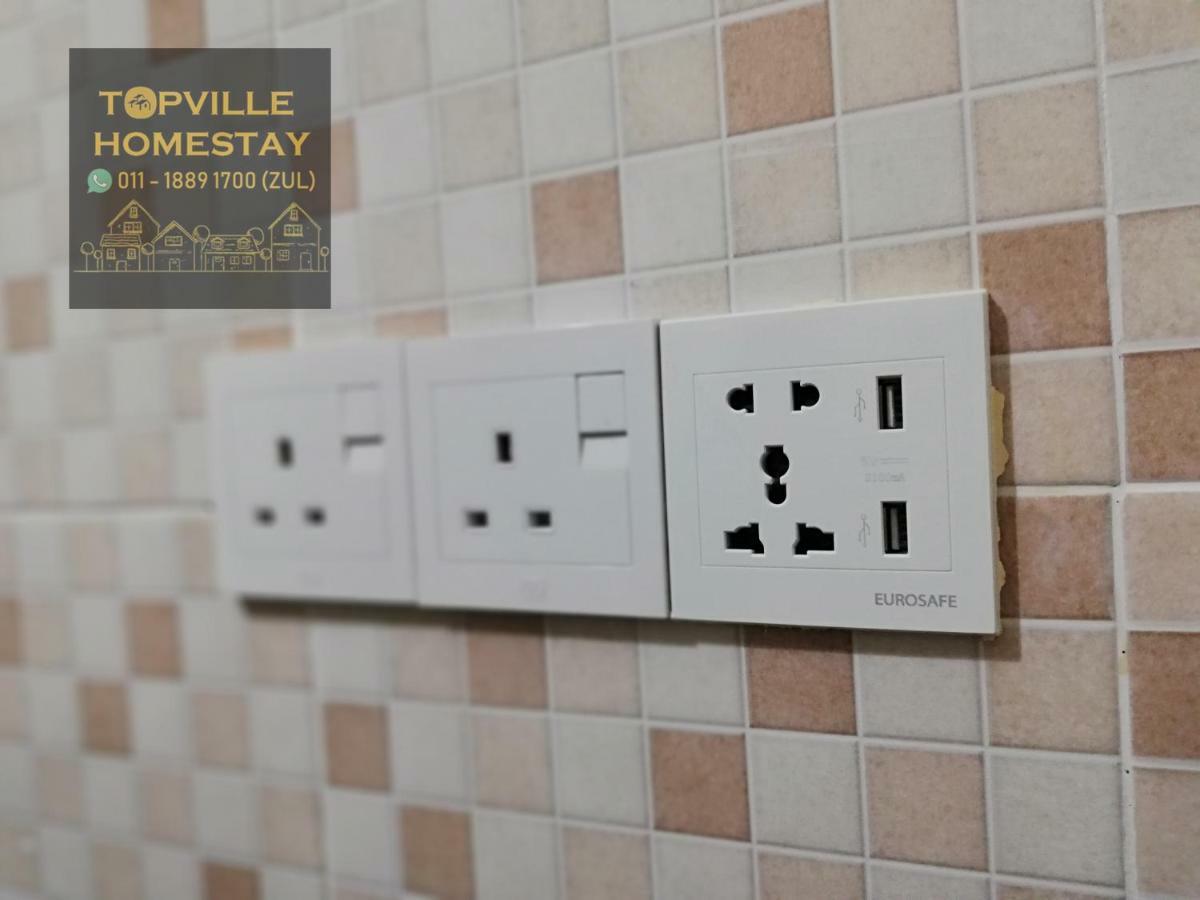 Topville Homestay Kangar Bagian luar foto